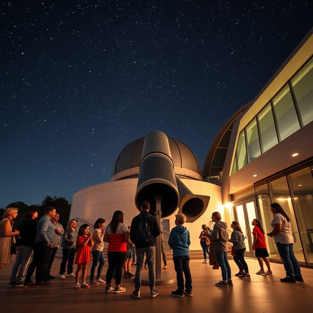 View of the observatory